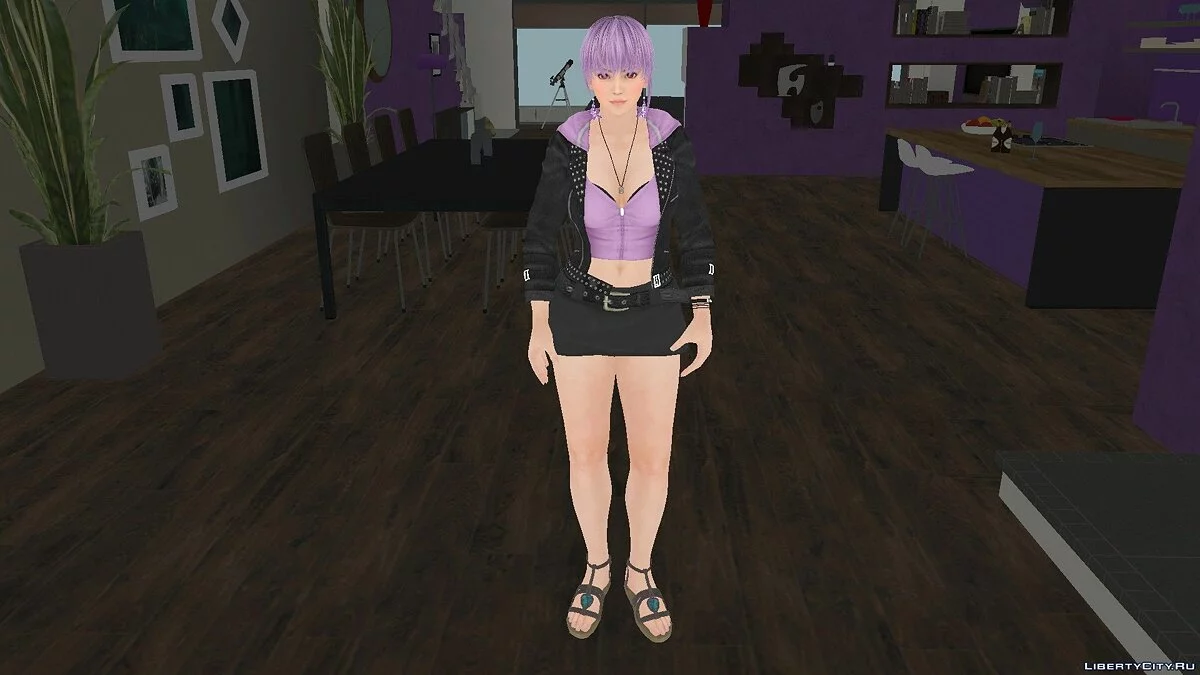 Аянэ из Dead or Alive 5 Last Round / GTA San Andreas