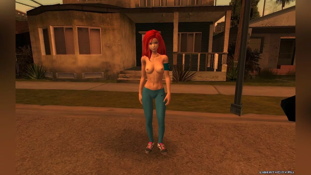 Ариэль нудистка / GTA San Andreas