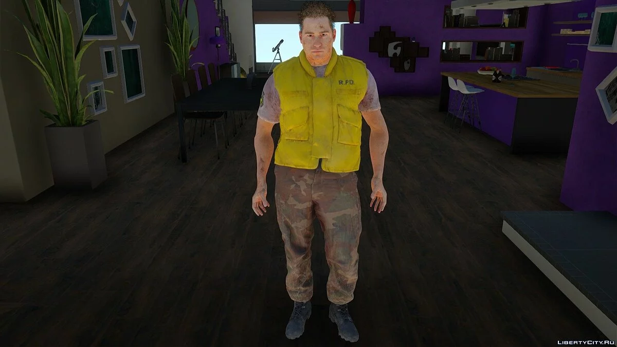 Брэд Викерс из Resident Evil 3 Remake / GTA San Andreas