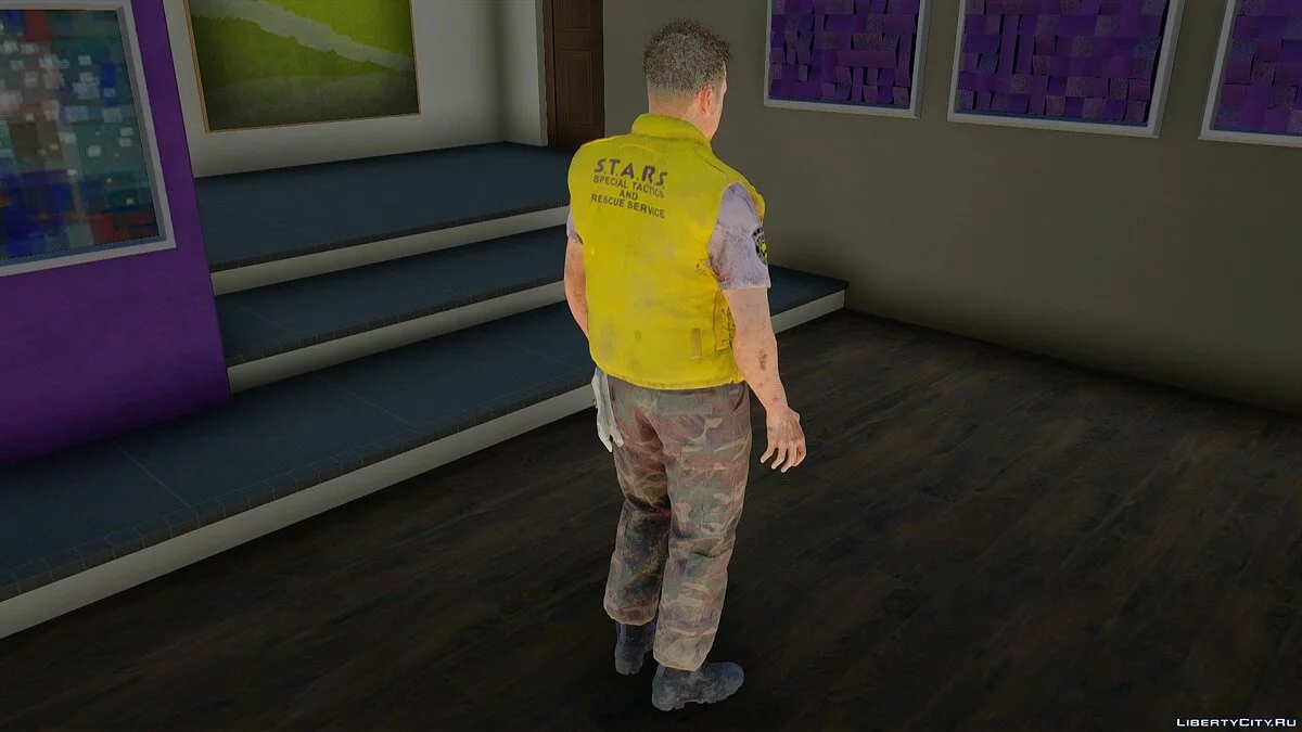 Брэд Викерс из Resident Evil 3 Remake / GTA San Andreas