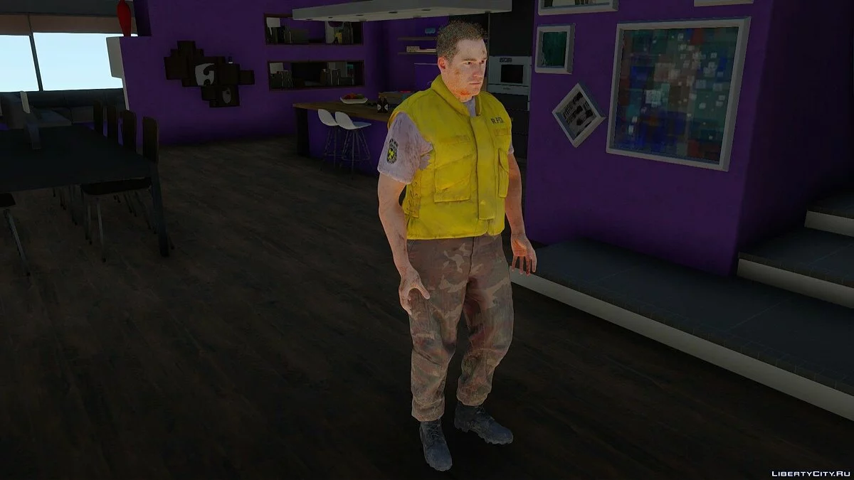 Брэд Викерс из Resident Evil 3 Remake / GTA San Andreas