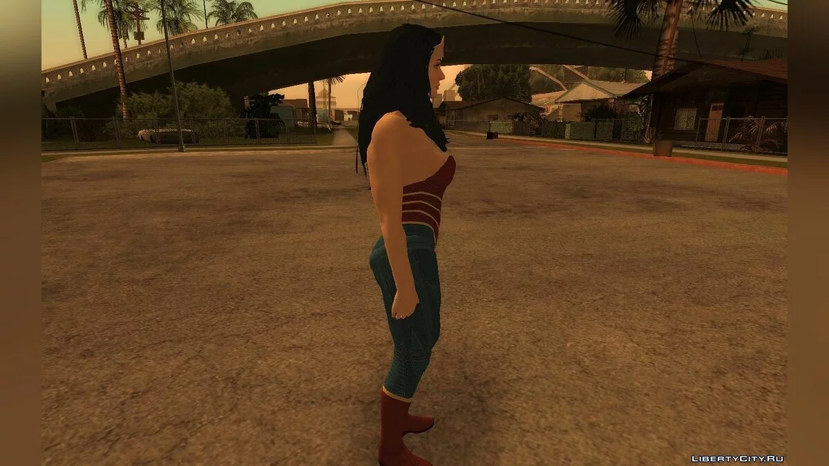 Чудо-женщина / GTA San Andreas