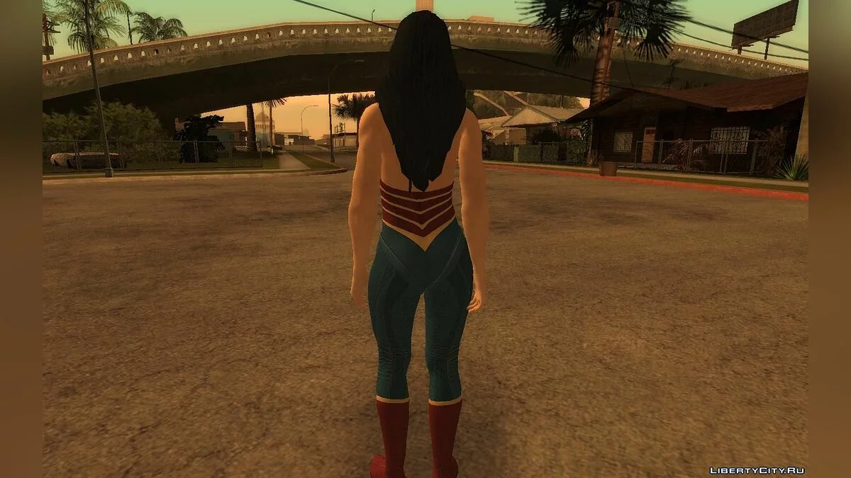 Чудо-женщина / GTA San Andreas