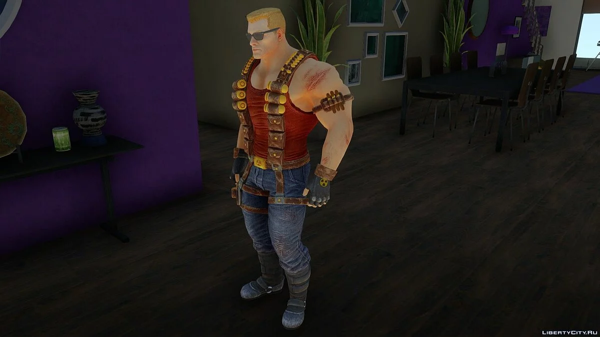 Дюк Нюкем из Bombshell / GTA San Andreas