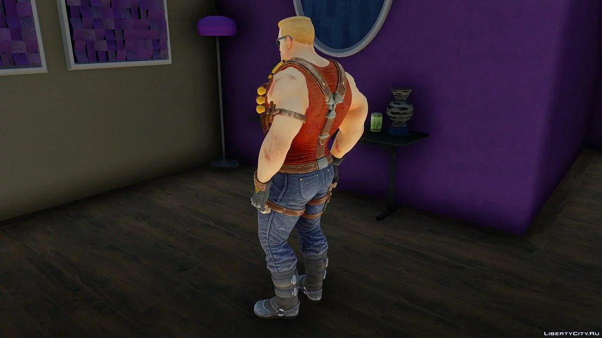 Дюк Нюкем из Bombshell / GTA San Andreas