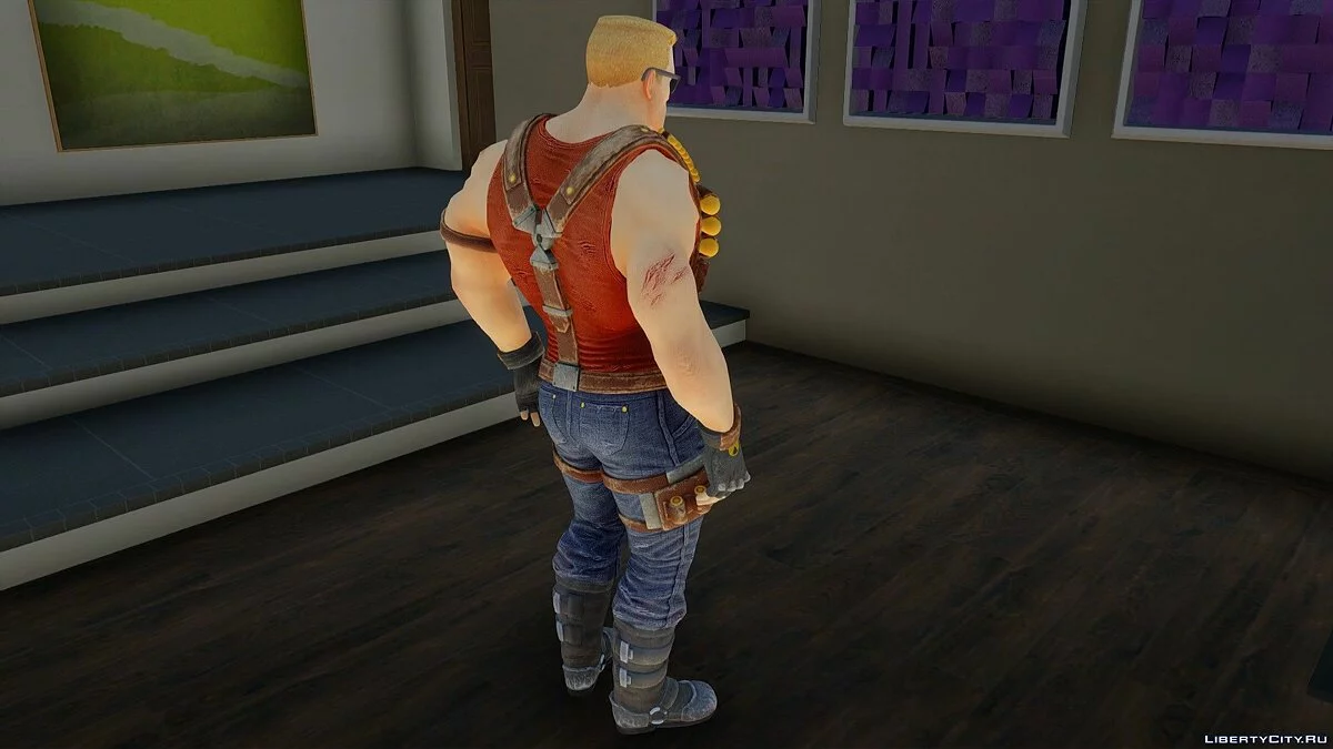 Дюк Нюкем из Bombshell / GTA San Andreas