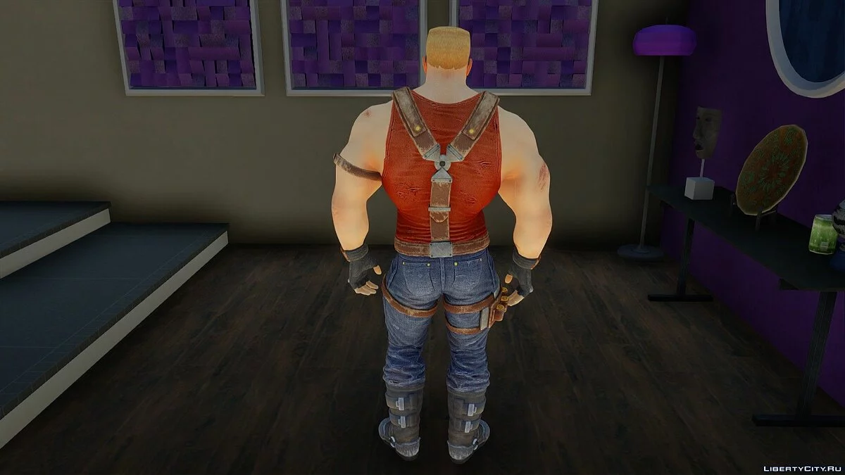 Дюк Нюкем из Bombshell / GTA San Andreas