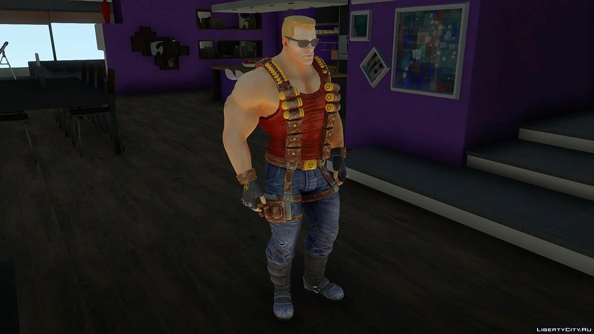Дюк Нюкем из Bombshell / GTA San Andreas