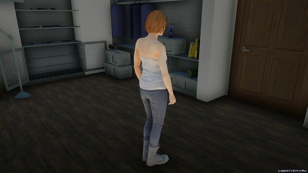 Джилл Валентайн из Resident Evil 3 Remake / GTA San Andreas