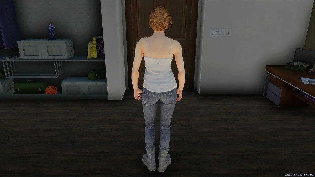 Джилл Валентайн из Resident Evil 3 Remake / GTA San Andreas