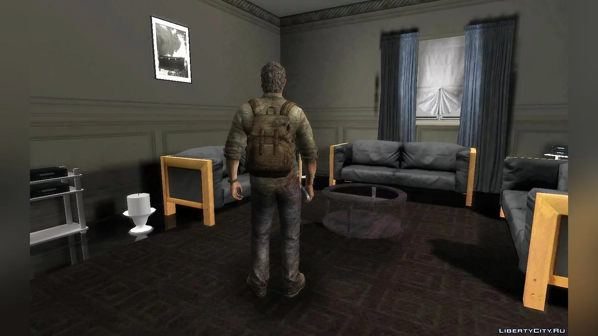 Джоэл из игры The Last of US / GTA San Andreas
