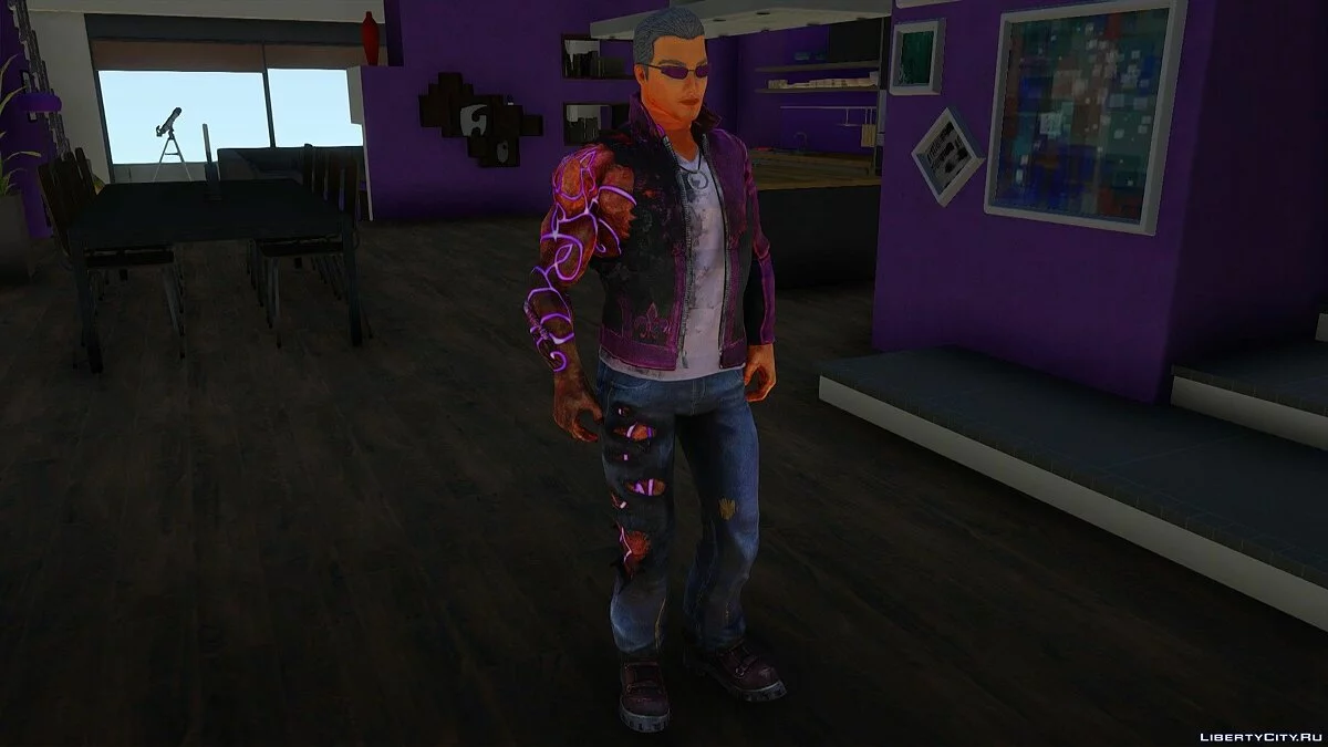 Джонни Гэт из Saints Row Gat out of Hell / GTA San Andreas