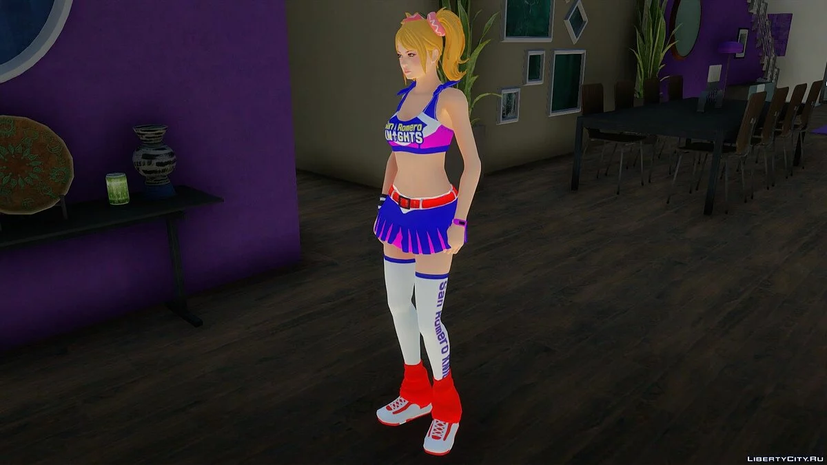 Джульетта Старлинг из Killer is Dead / GTA San Andreas