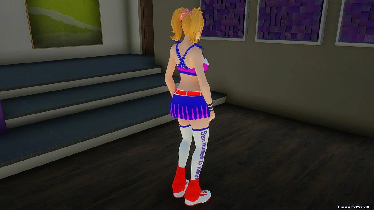 Джульетта Старлинг из Killer is Dead / GTA San Andreas