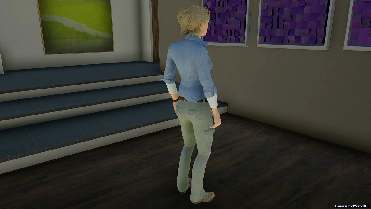 Елена Фишер из Uncharted 3: Drake’s Deception / GTA San Andreas