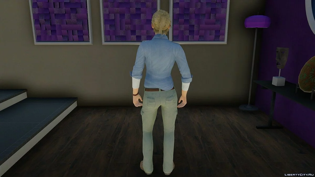 Елена Фишер из Uncharted 3: Drake’s Deception / GTA San Andreas
