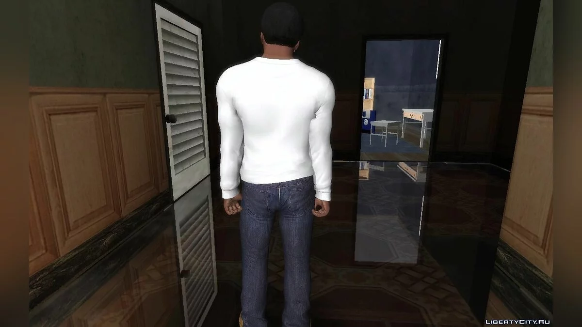 Фракнлин Клинтон в белом свитере  / GTA San Andreas