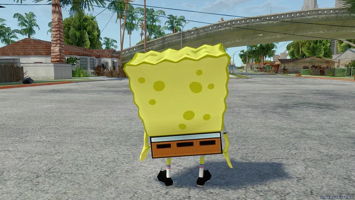 Губка Боб квадратные штаны / GTA San Andreas