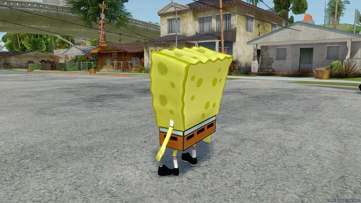 Губка Боб квадратные штаны / GTA San Andreas