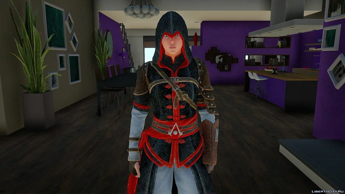 Иви Фрай из Assassin’s Creed Syndicate / GTA San Andreas