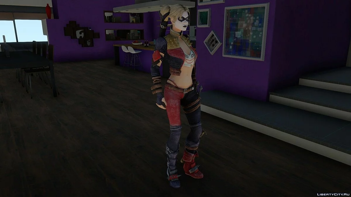 Харли Квинн из Injustice Gods Among Us / GTA San Andreas