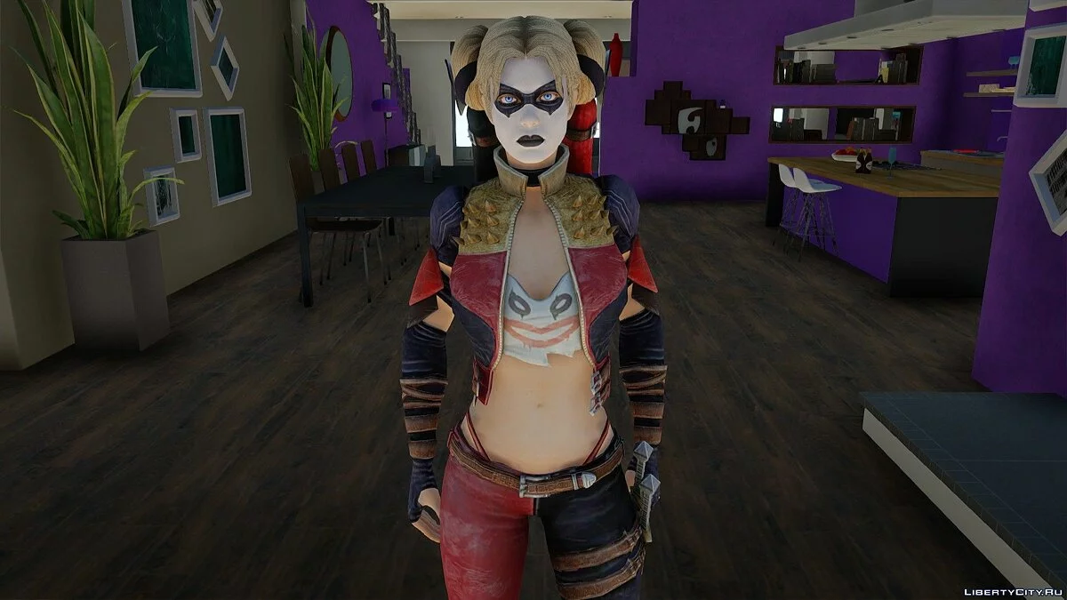 Харли Квинн из Injustice Gods Among Us / GTA San Andreas