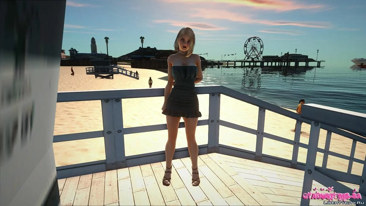 Хелена Дуглас в повседневной одежде v22 / GTA San Andreas