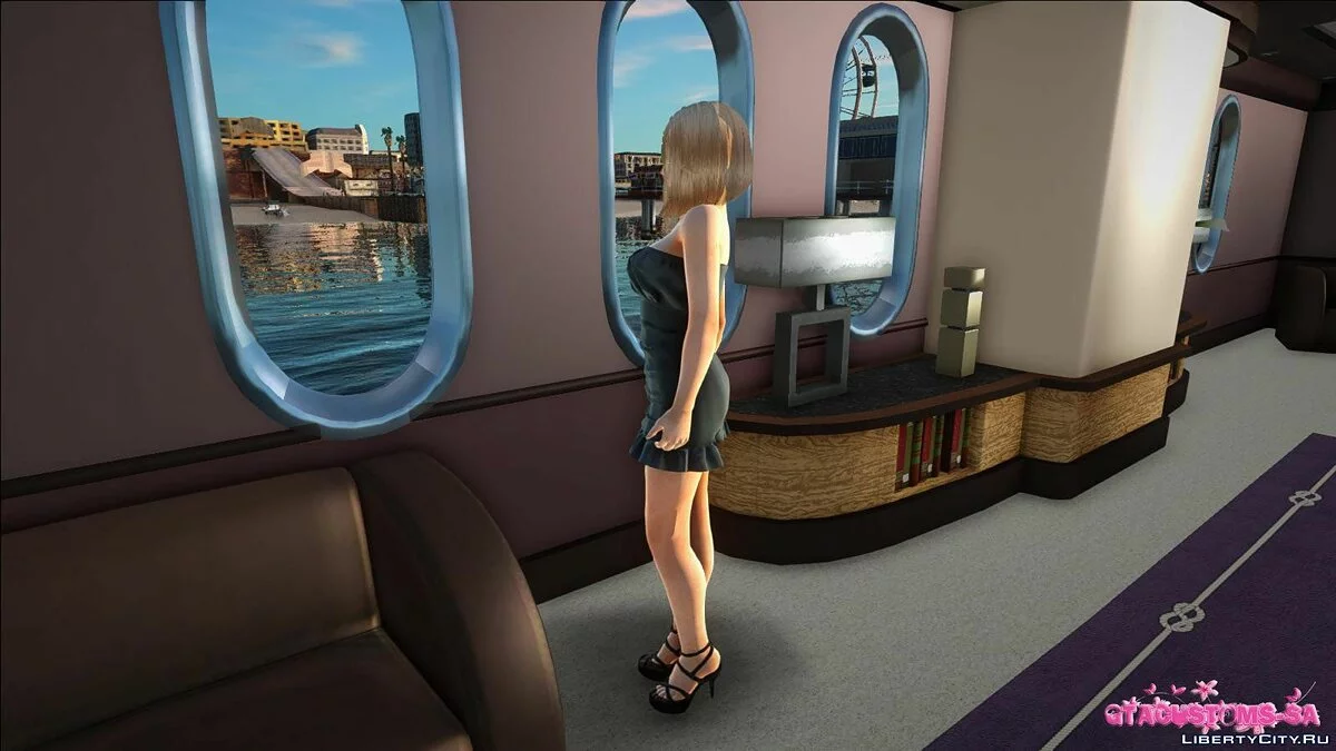 Хелена Дуглас в повседневной одежде v22 / GTA San Andreas