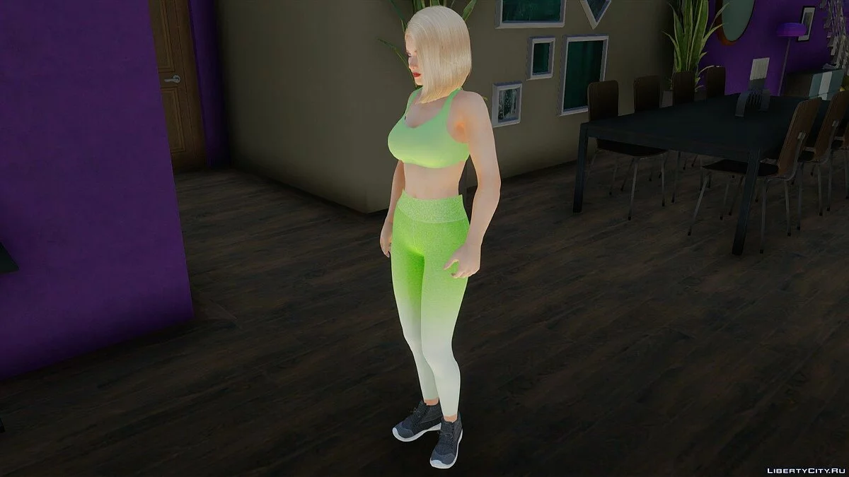 Хелена Дуглас в спортивной одежде / GTA San Andreas