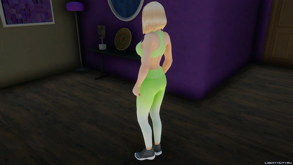Хелена Дуглас в спортивной одежде / GTA San Andreas