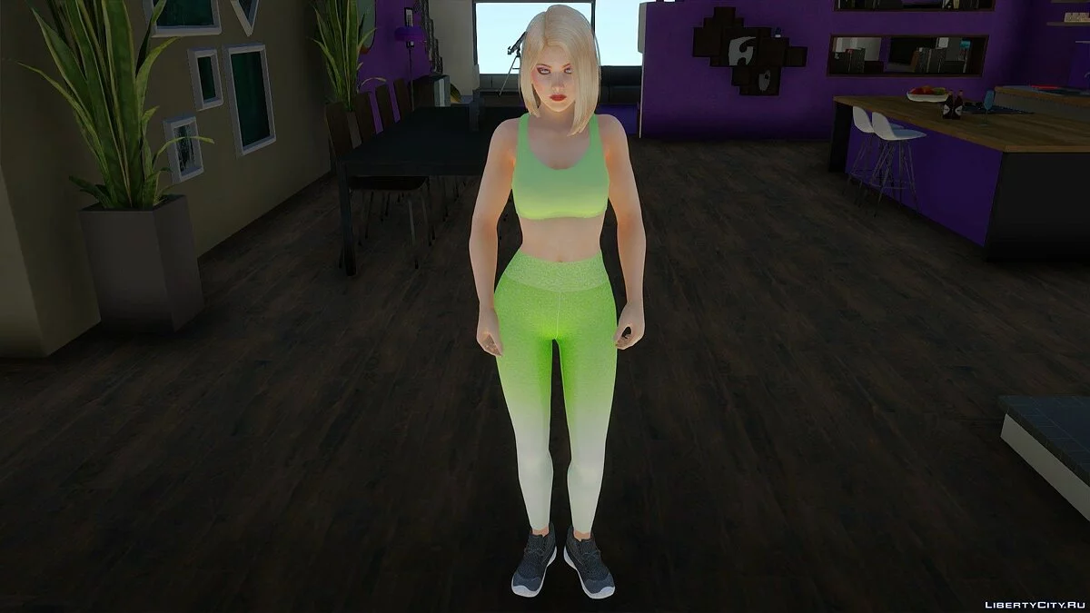 Хелена Дуглас в спортивной одежде / GTA San Andreas