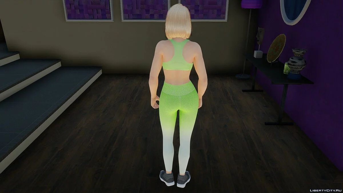 Хелена Дуглас в спортивной одежде / GTA San Andreas