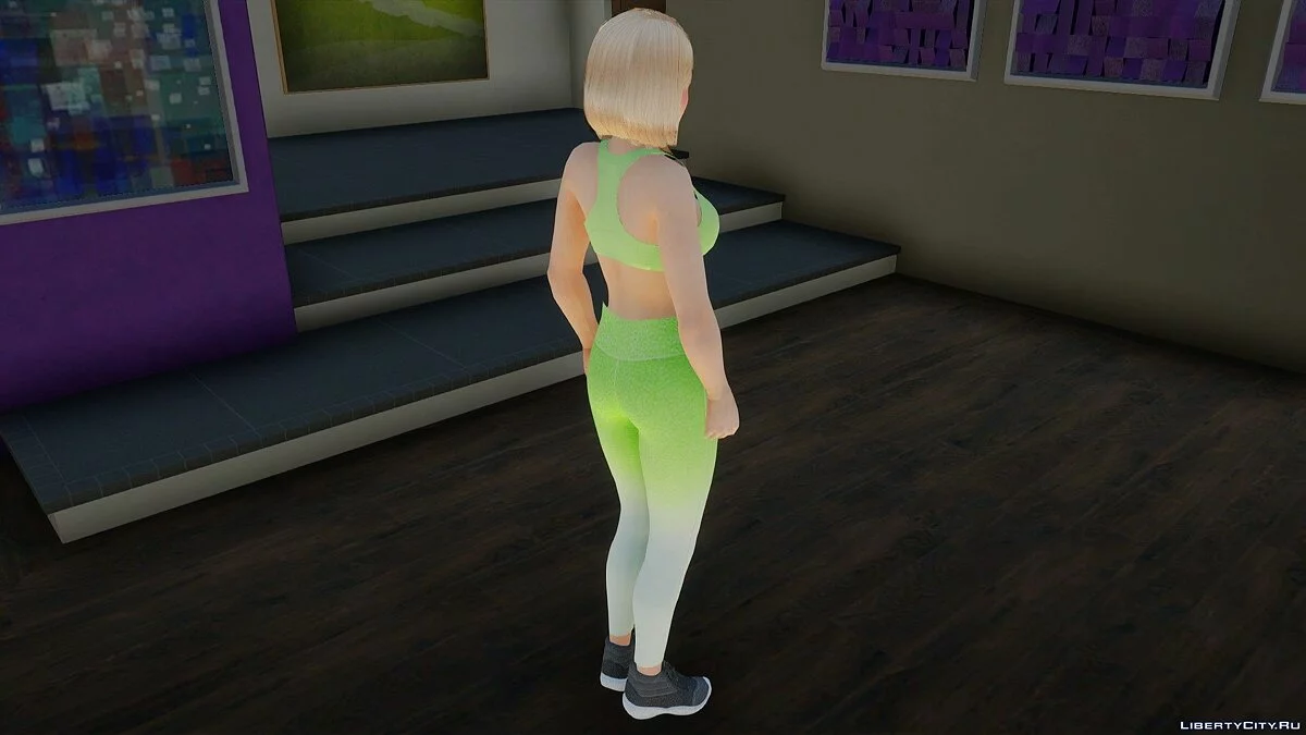 Хелена Дуглас в спортивной одежде / GTA San Andreas