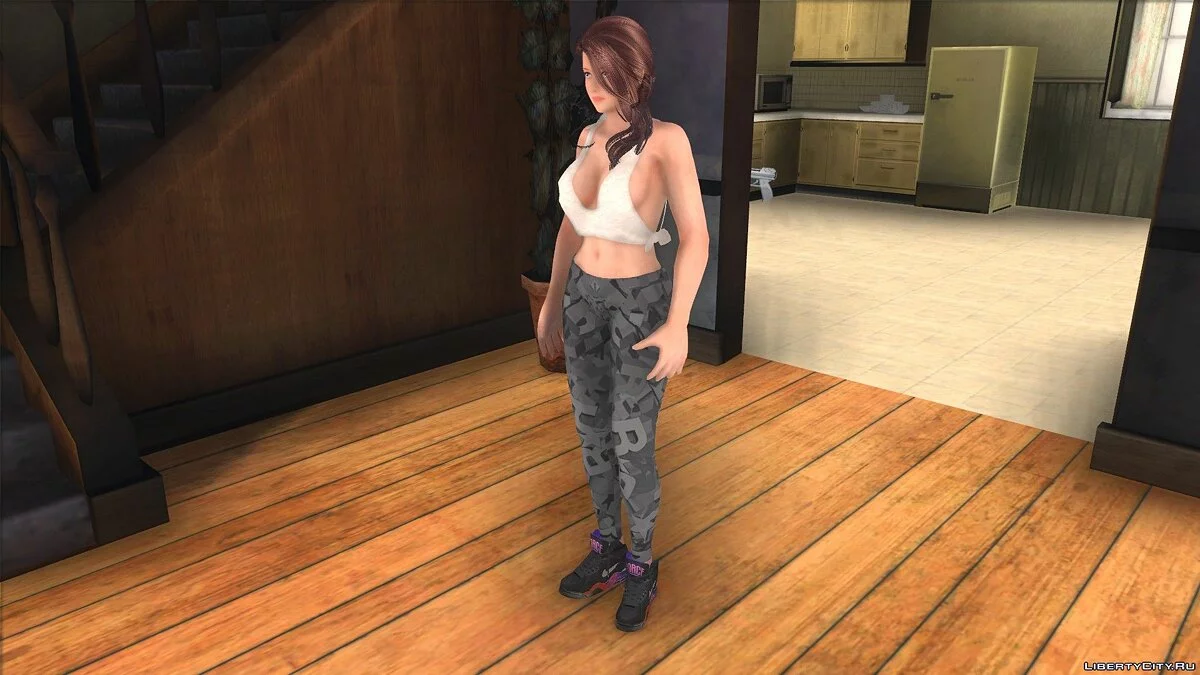 Хитоми в повседневной одежде / GTA San Andreas