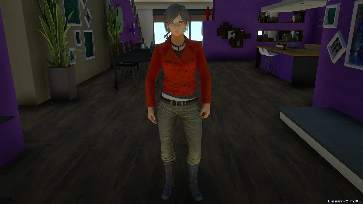 Хлоя Фрейзер из Uncharted 3: Drake’s Deception / GTA San Andreas