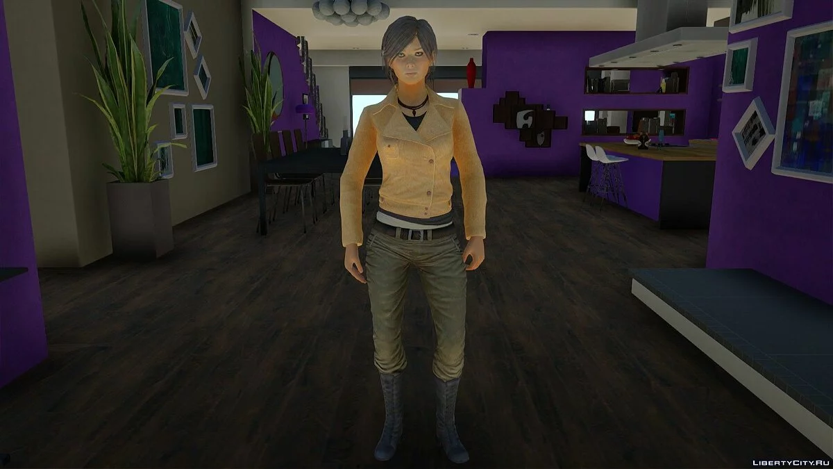 Хлоя Фрейзер из Uncharted 3: Drake’s Deception / GTA San Andreas