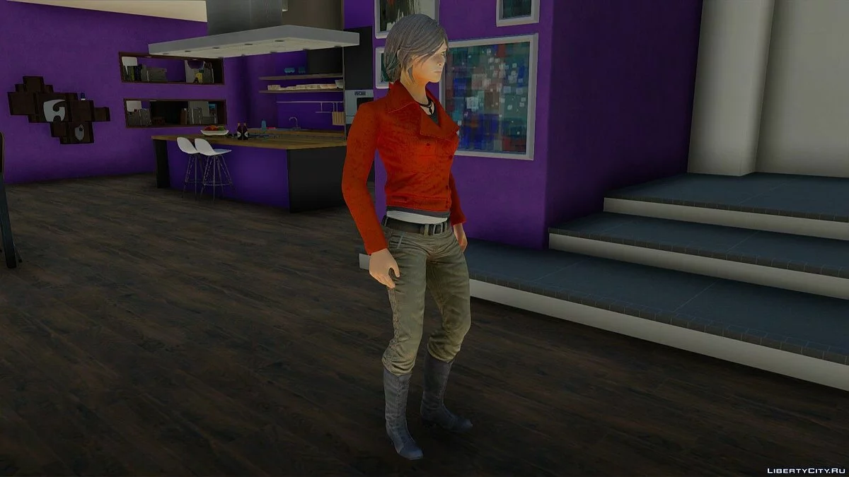 Хлоя Фрейзер из Uncharted 3: Drake’s Deception / GTA San Andreas