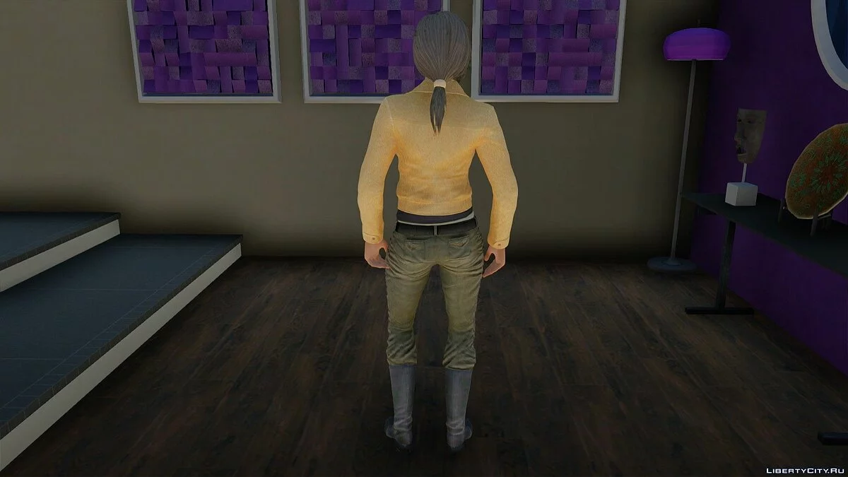 Хлоя Фрейзер из Uncharted 3: Drake’s Deception / GTA San Andreas