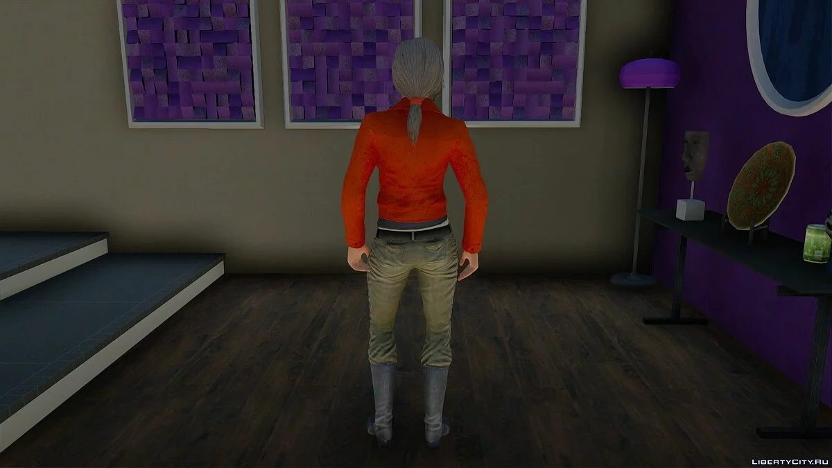 Хлоя Фрейзер из Uncharted 3: Drake’s Deception / GTA San Andreas