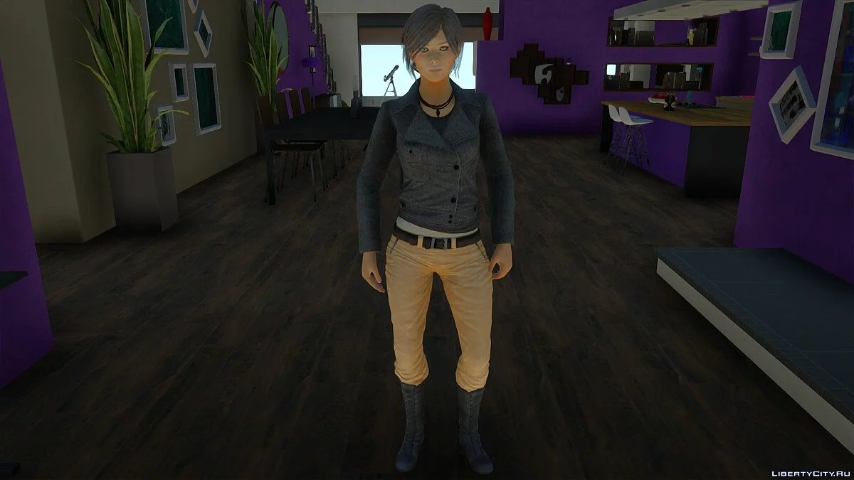 Хлоя Фрейзер из Uncharted 3: Drake’s Deception / GTA San Andreas