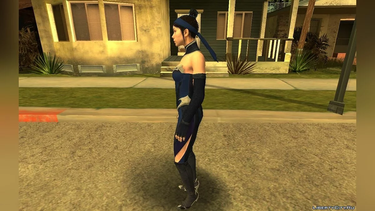Китана из игры Mortal Kombat / GTA San Andreas