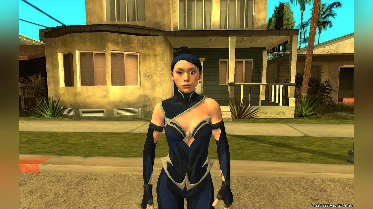 Китана из игры Mortal Kombat / GTA San Andreas