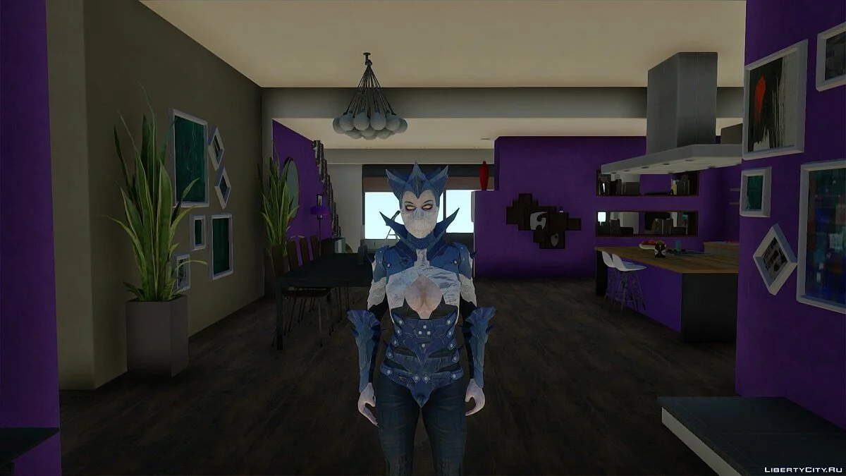 Китана из Mortal Kombat X / GTA San Andreas