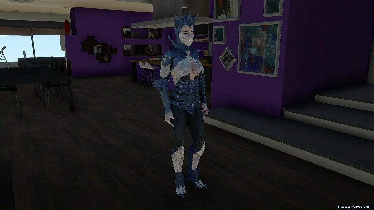 Китана из Mortal Kombat X / GTA San Andreas