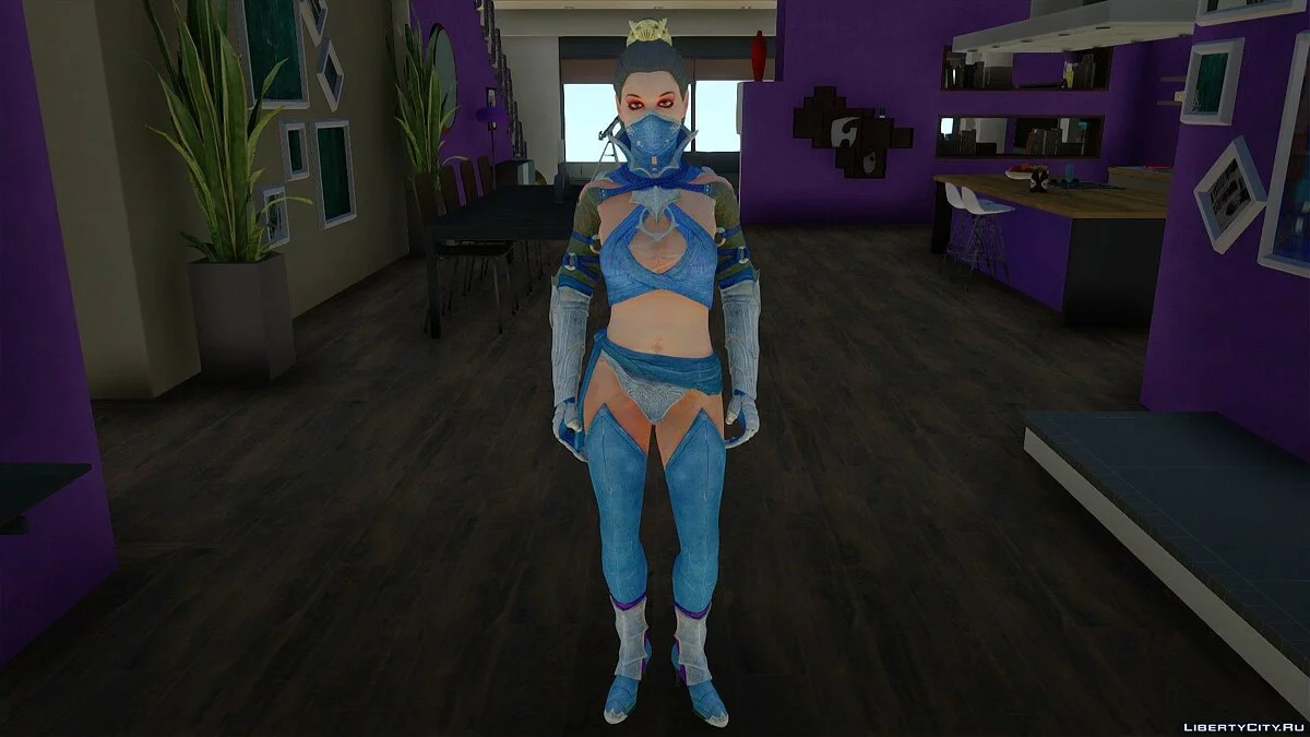 Китана из Mortal Kombat X / GTA San Andreas