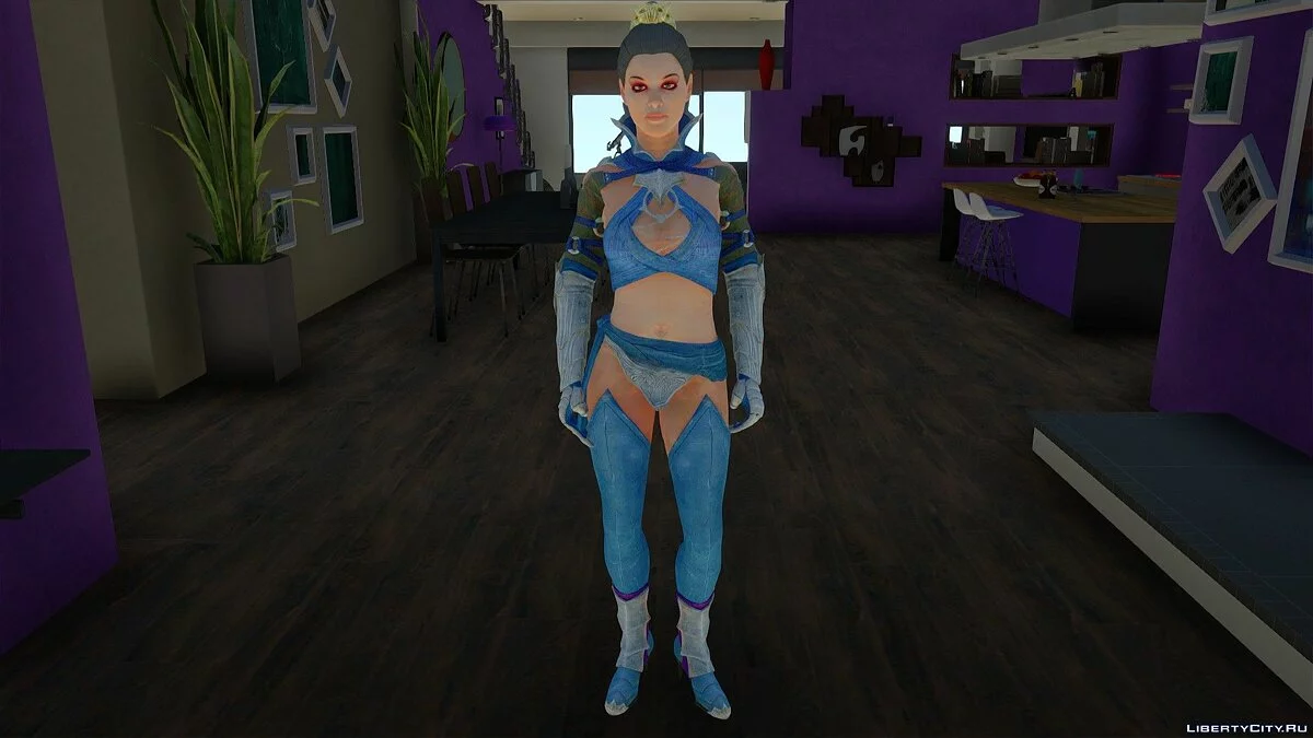 Китана из Mortal Kombat X / GTA San Andreas