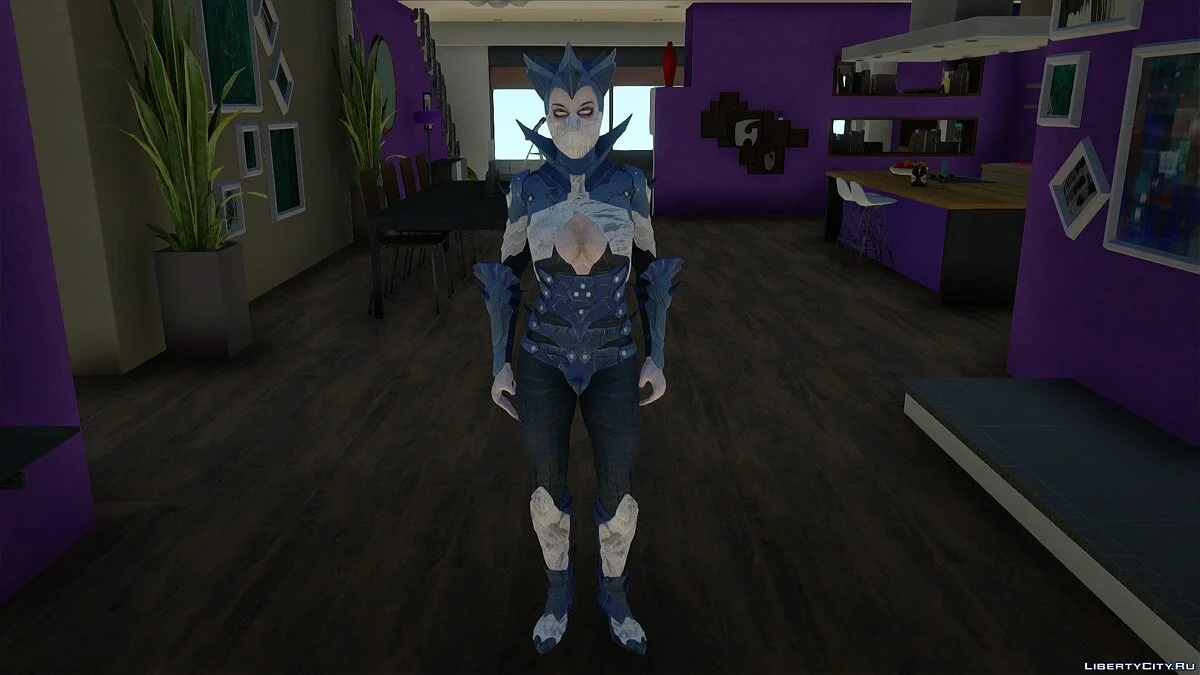 Китана из Mortal Kombat X / GTA San Andreas