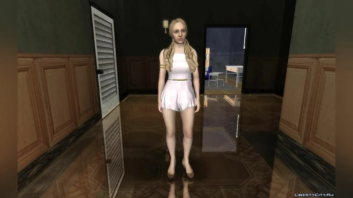 Кэтрин Уоррен из игры Resident Evil 2 / GTA San Andreas