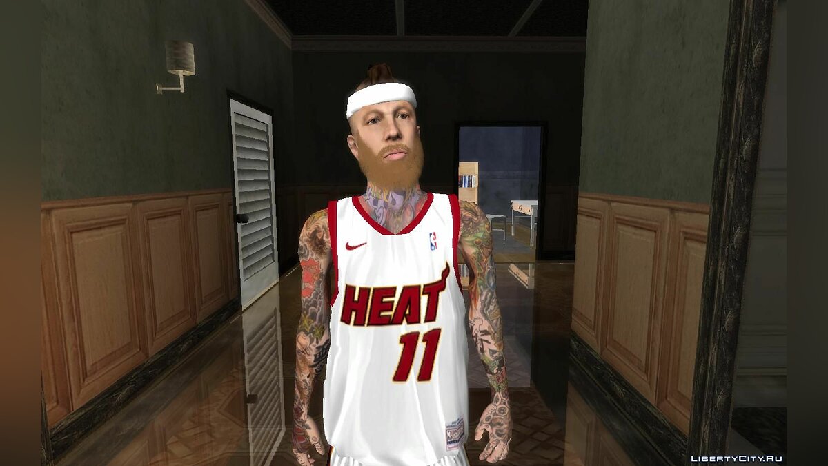 Скачать Крис Андерсен (Miami Heat) для GTA San Andreas