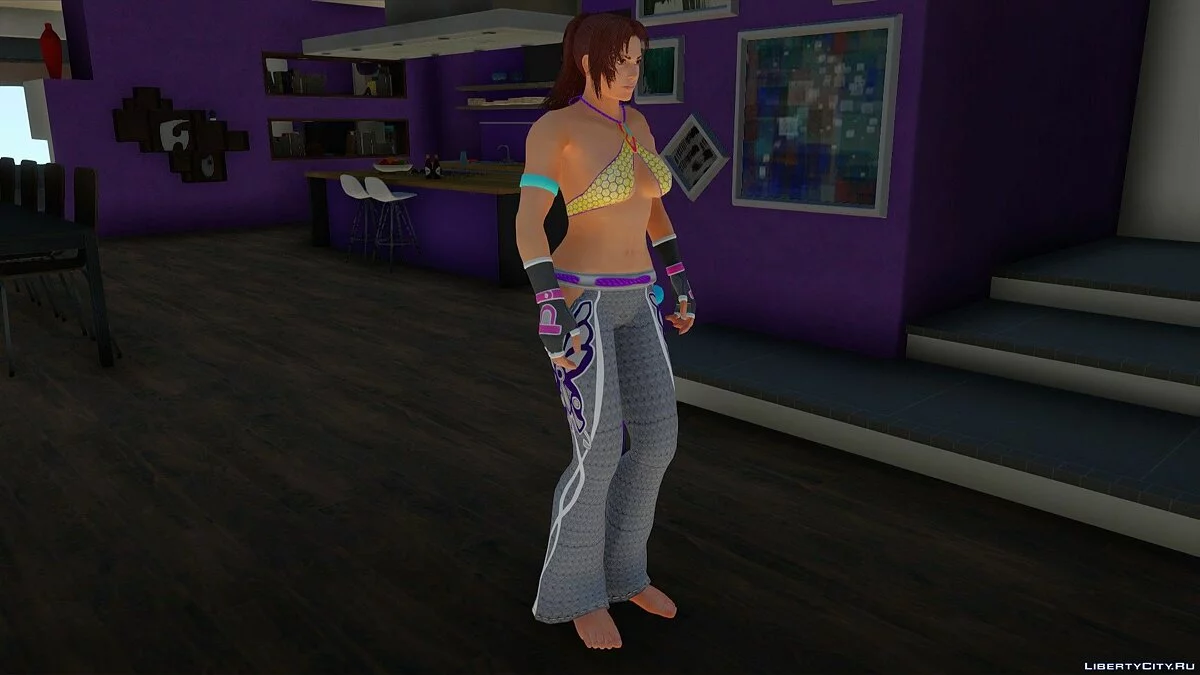 Кристи Монтейру из Tekken / GTA San Andreas